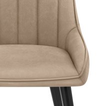 Kunstleder Stuhl - Rosa