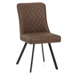 Kunstleder Esszimmerstuhl -...